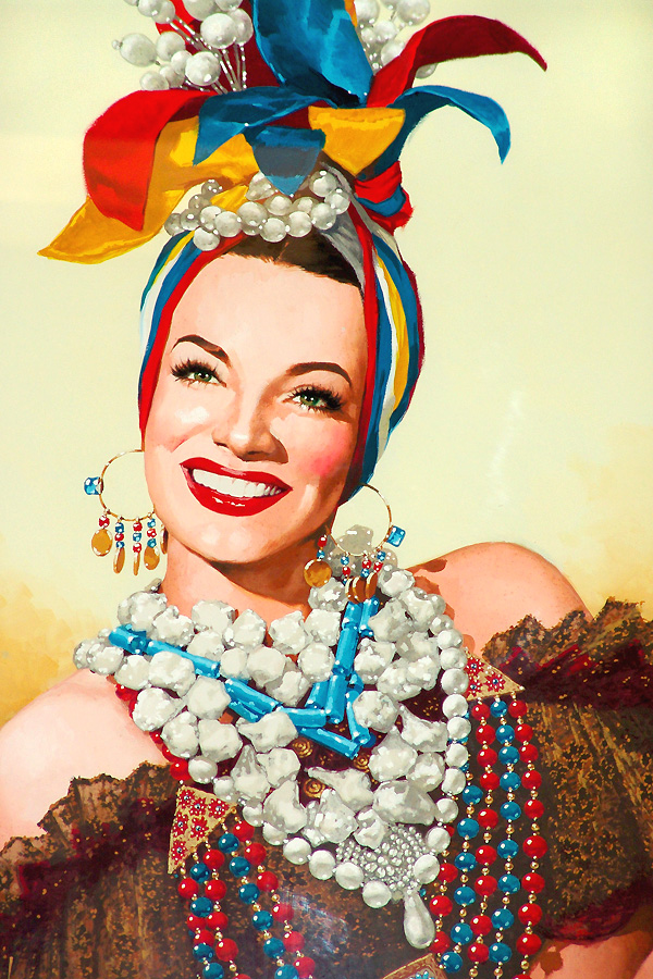 A influ ncia de Carmen Miranda na moda